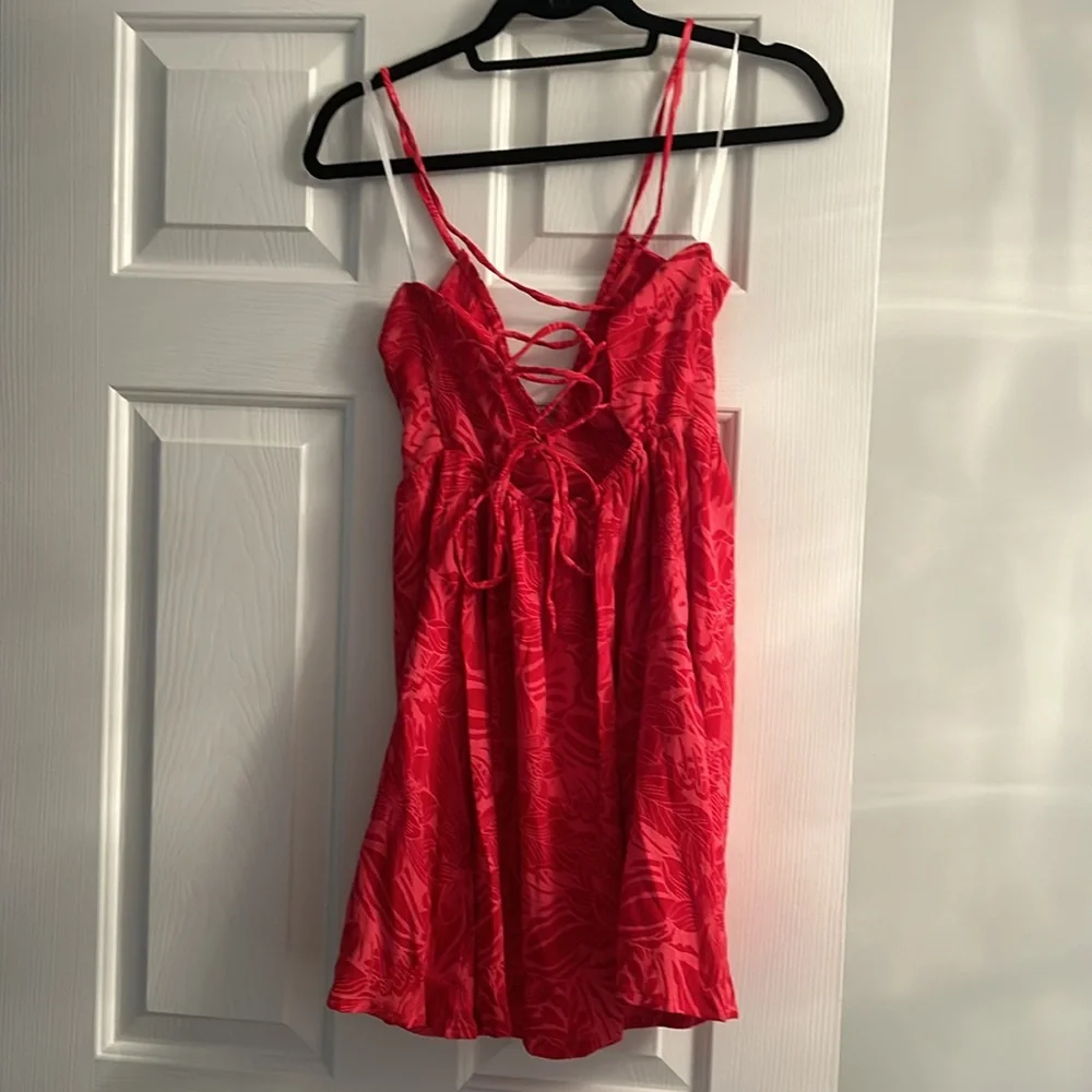 Worn once Lusana red dress - Picture 2 of 4